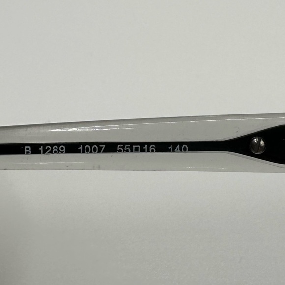 Burberry BE 1289‎ Black Metal Rectangle Eyeglasses - Picture 2 of 8